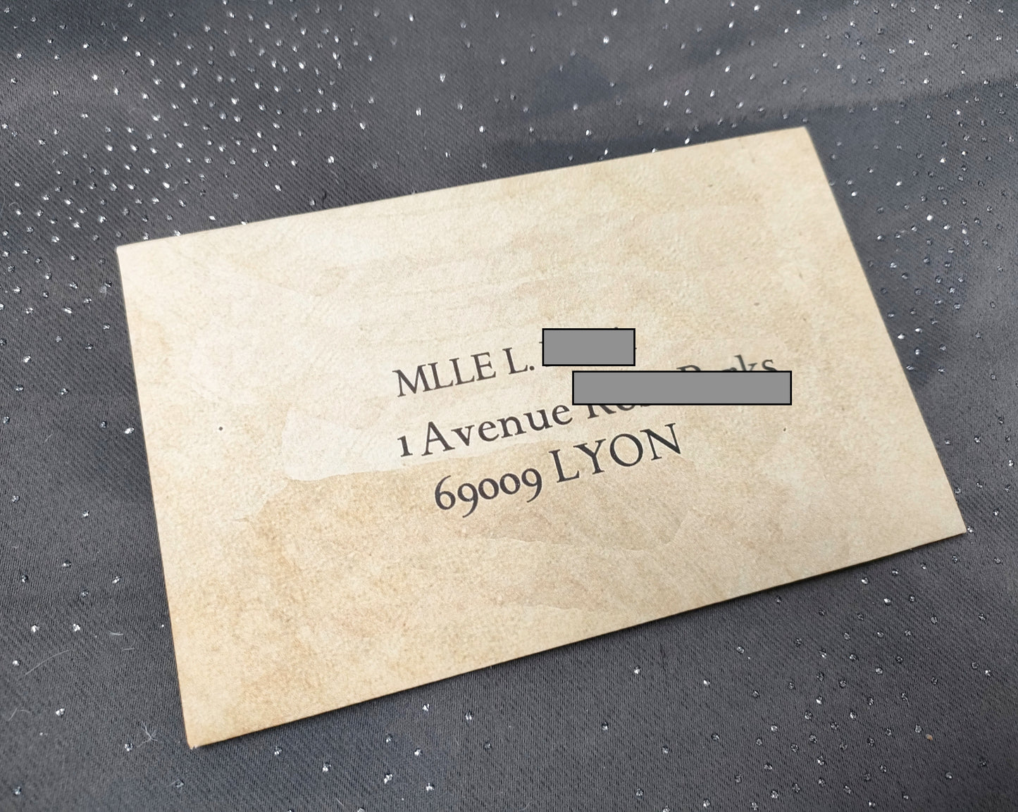 Enveloppe personnalisée