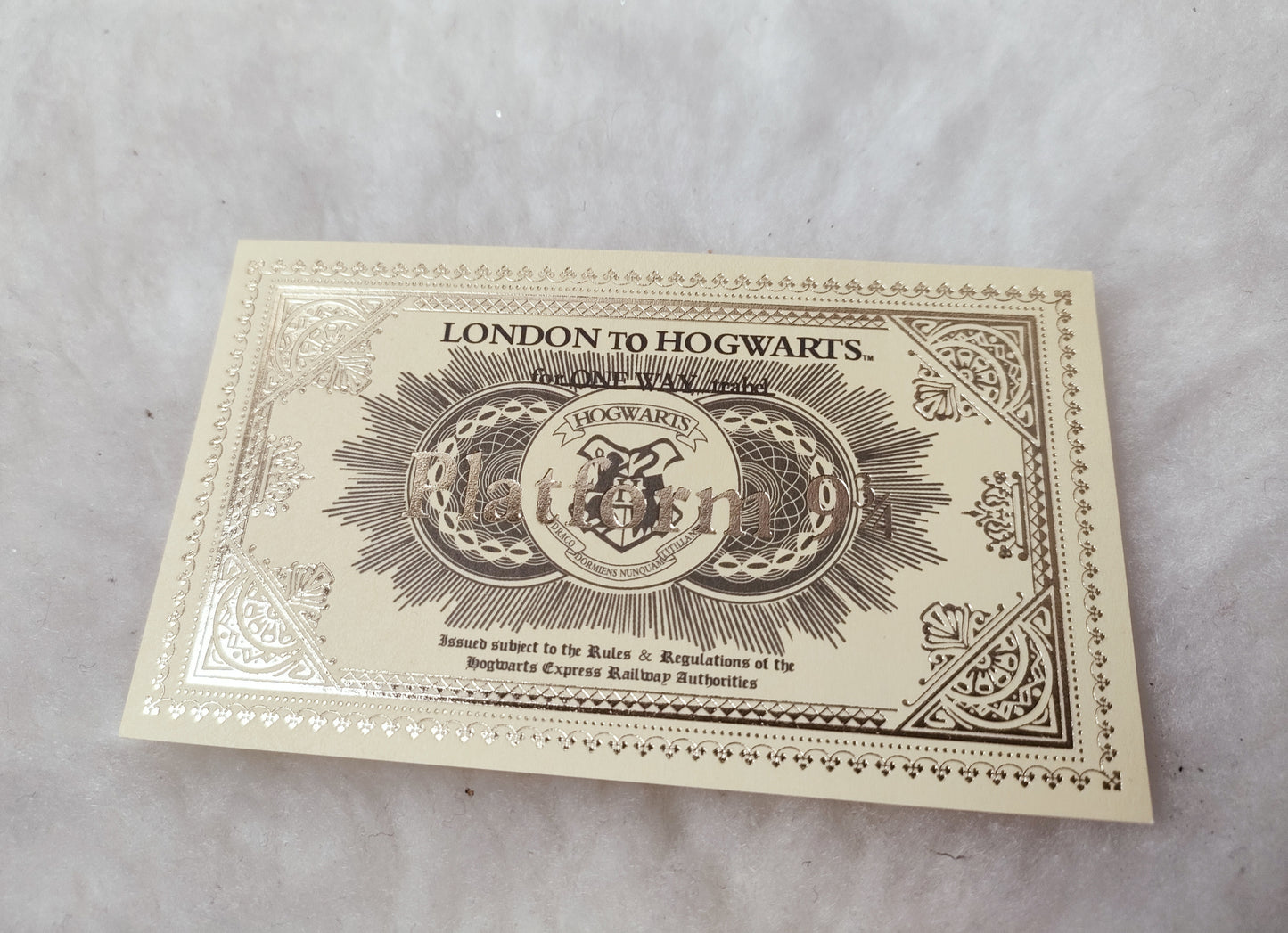 Lettre d'admission personnalisée FRANCAIS